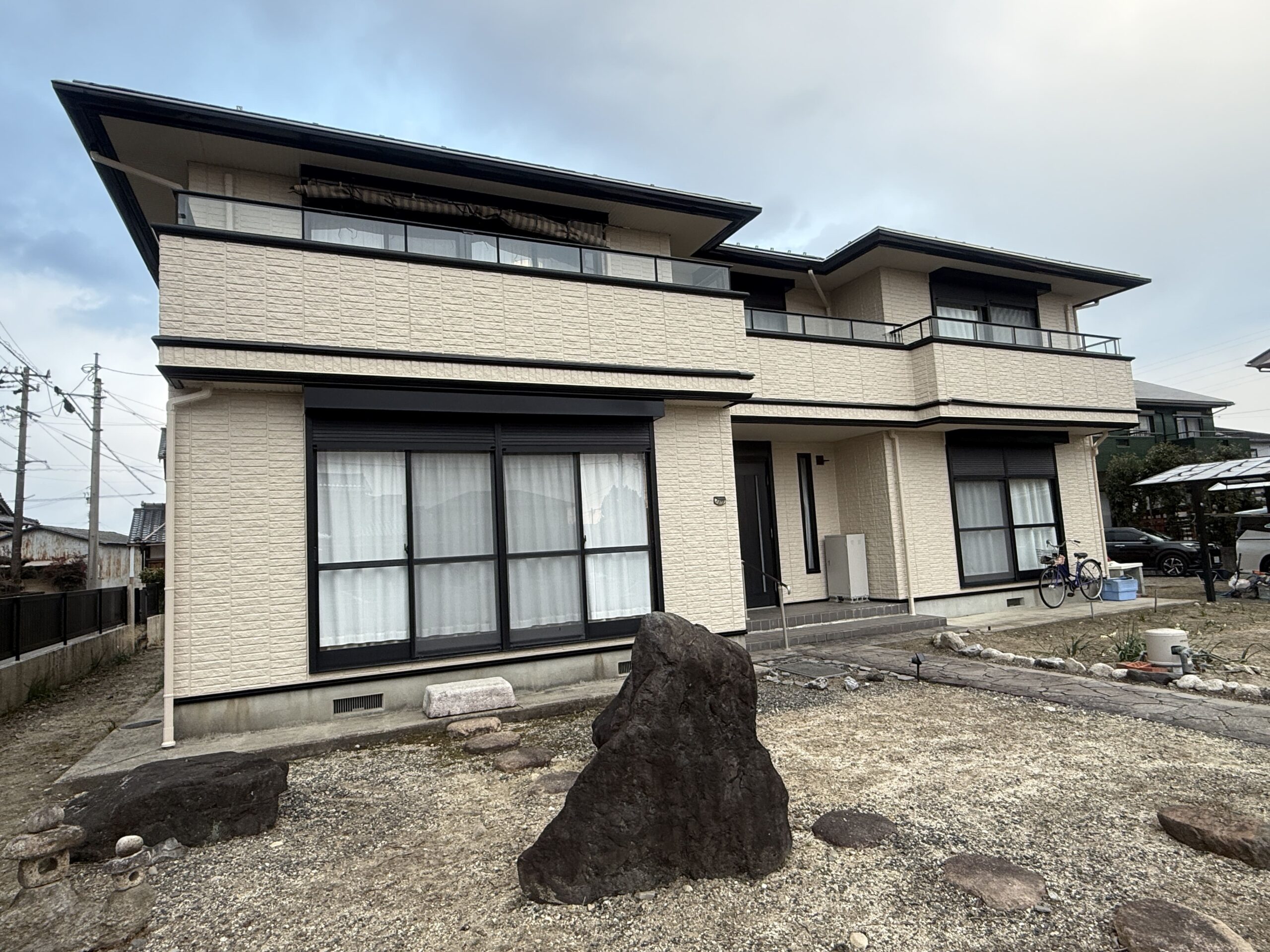 施工後：ハウスメーカーよりお得に！職人品質の適正価格　三重県三重郡菰野町